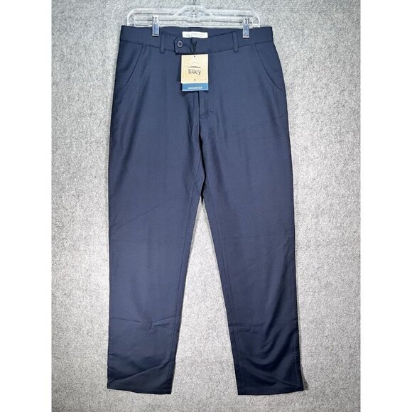 Tilley Wanderer Brooks Pants Wanderer Collection Navy Size 32 NWT Gorpcore - Picture 1 of 10